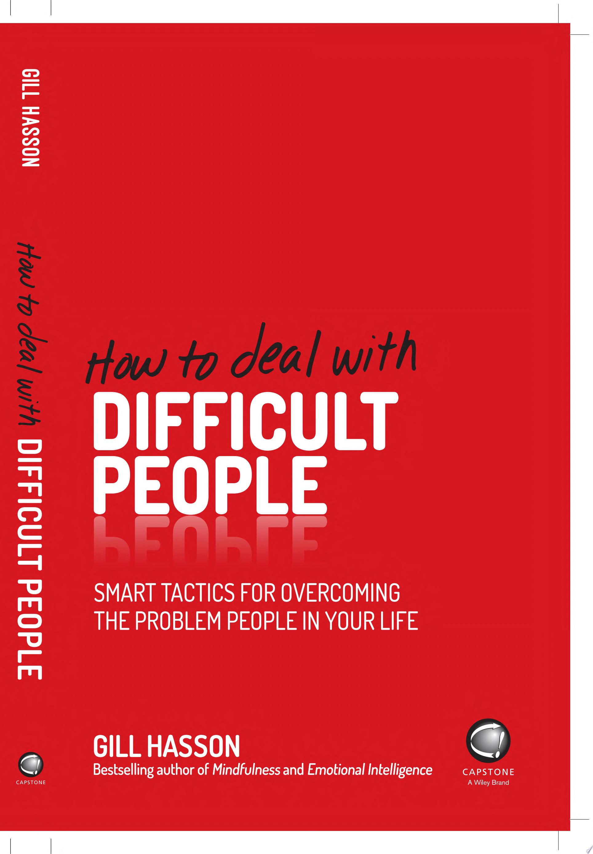 How to Deal with Difficult People